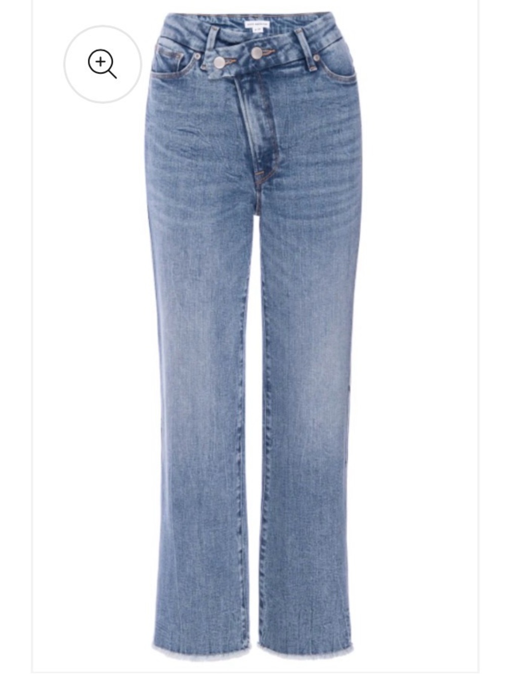 Good American Light Blue Flare Jeans